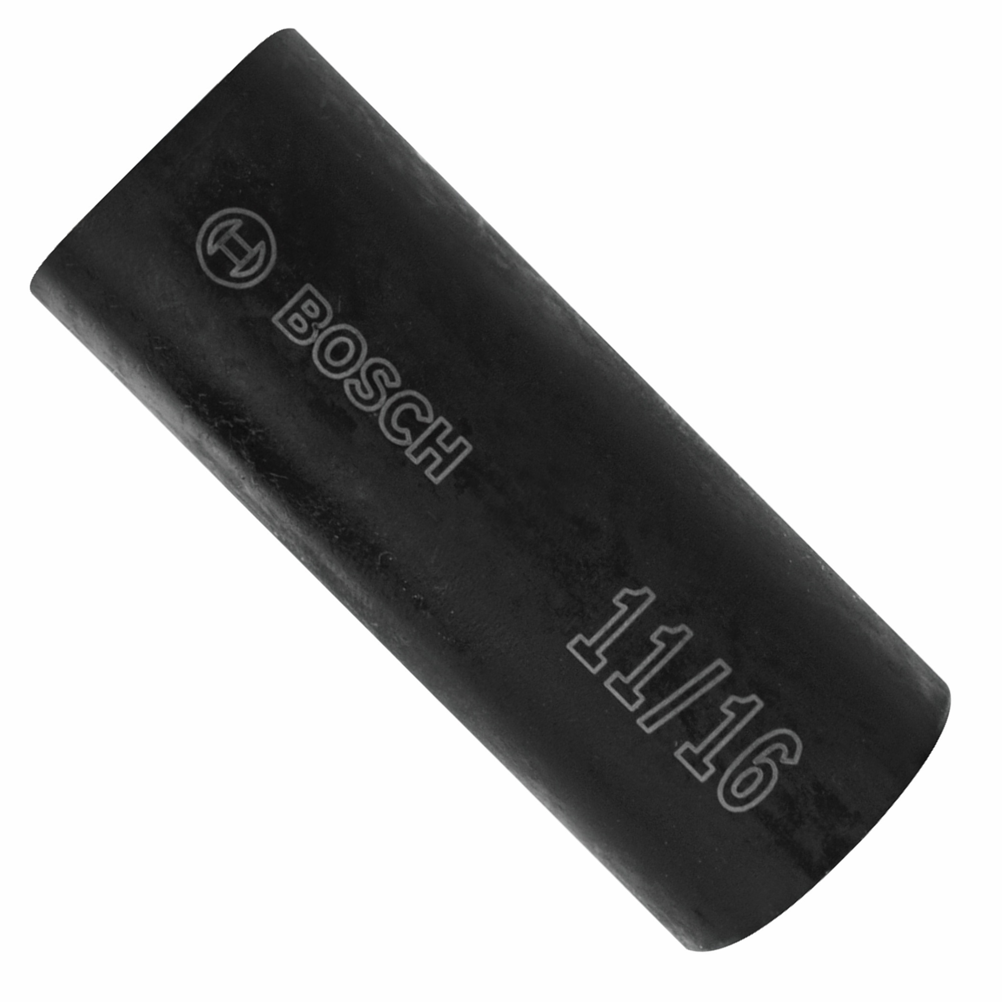 Bosch Impact Tough Deep Well Socket — 11/16in., 3/8in. Shank, Forged Steel, Model# 27262
